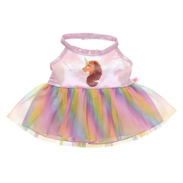 Afro Unicorn Dress - Build-A-Bear Workshop Australia