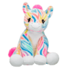 Rainbow Stripes Zebra Stuffed Animal 2 Rainbow Stripes Zebra Stuffed Animal - Build-A-Bear Workshop Australia