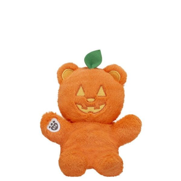 Mini Beans Pumpkin Glow Halloween Teddy Bear - Build-A-Bear Workshop Australia