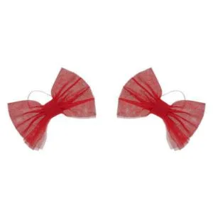 2pk Red Sparkle Bows - Build-A-Bear Workshop Australia