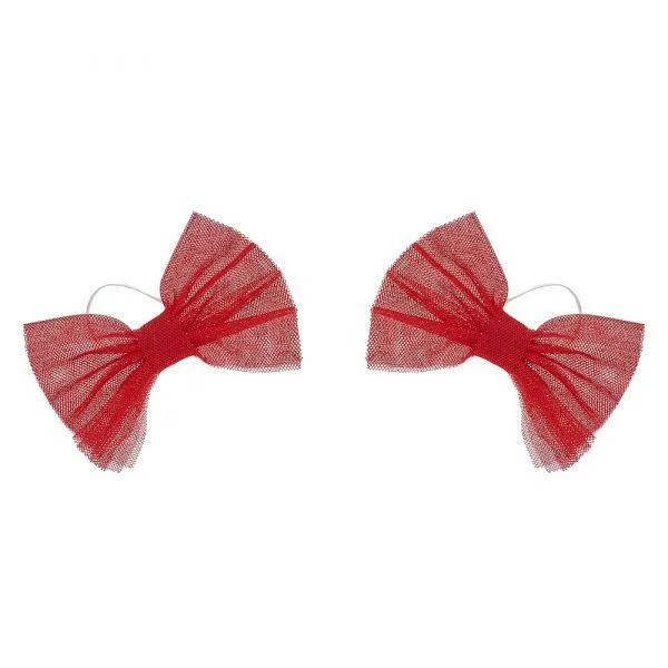 2pk Red Sparkle Bows - Build-A-Bear Workshop Australia