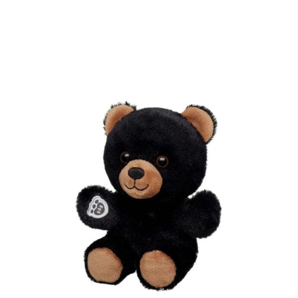 Build-A-Bear Mini Beans Black Bear Soft Toy - Build-A-Bear Workshop Australia