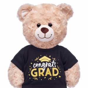 Black & Gold Congrats Tee - Build-A-Bear Workshop Australia