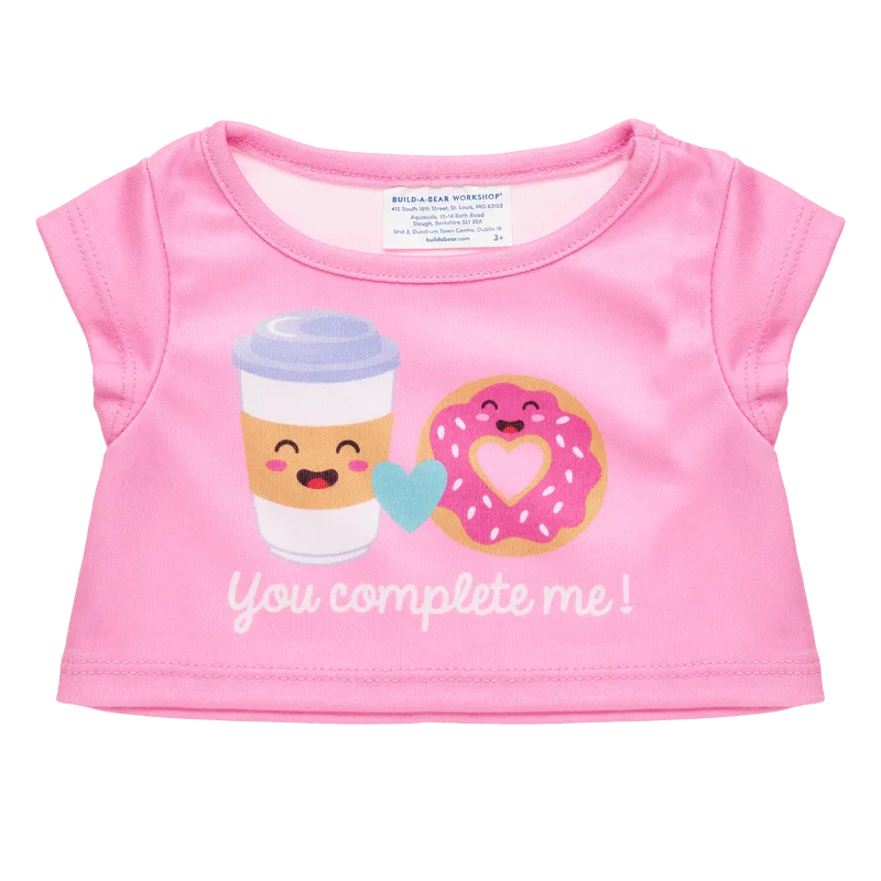 Coffee & Donut T-Shirt - Build-A-Bear Workshop Australia