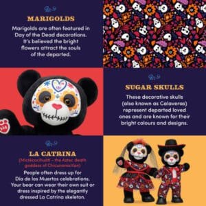 Día de los Muertos Bear - Build-A-Bear Workshop Australia