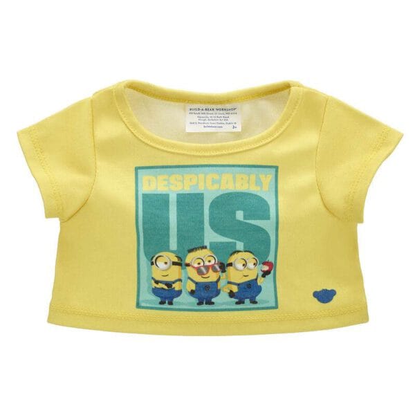 Despicable Me 4 Minions T-Shirt - Build-A-Bear Workshop Australia