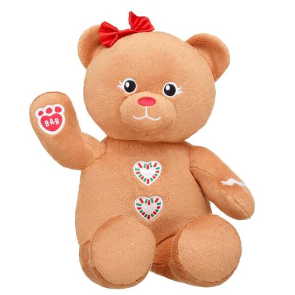 Gingerbear With Bow - Build-A-Bear Workshop Australia