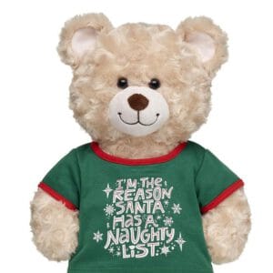 Glisten and the Merry Mission Naughty List T Shirt Build A Bear Workshop Australia 4355