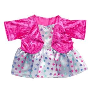 Honey Girls Pink & Silver Dress - Build-A-Bear Workshop Australia