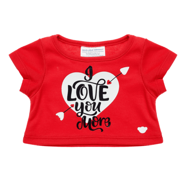 I Love You More T-Shirt - Build-A-Bear Workshop Australia