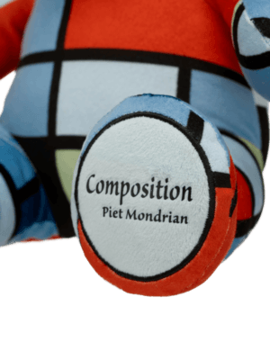 Mondrian Composition Bear - The Met - Build-A-Bear Workshop Australia