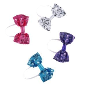 Multicolor Sparkle Bow Set 4 pc. - Build-A-Bear Workshop Australia