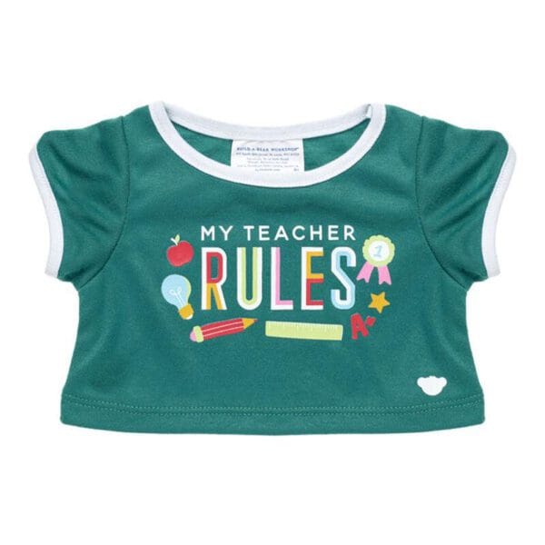 My Teacher Rules T-Shirt - Build-A-Bear Workshop Australia