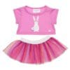 Pink Bunny Skirt Set 2 pc. - Build-A-Bear Workshop Australia