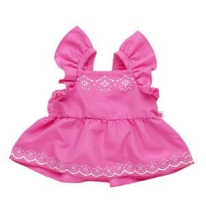 Pink Eyelet Dress - Build-A-Bear Workshop Australia