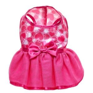 Promise Pets Pink Hearts Dress - Build-A-Bear Workshop Australia