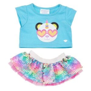 Rainbow Pandacorn Outfit - Build-A-Bear Workshop Australia