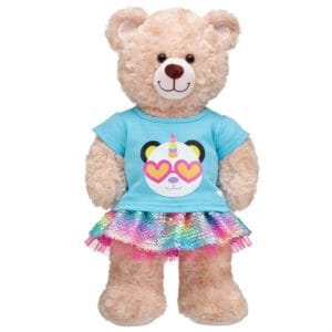 Rainbow Pandacorn Outfit 3 Rainbow Pandacorn Outfit - Build-A-Bear Workshop Australia