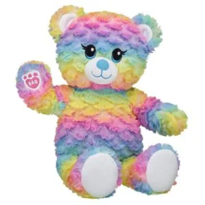Rainbow Party Teddy Bear - Build-A-Bear Workshop Australia