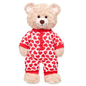Red & White Heart Sleeper Build-A-Bear Workshop Australia