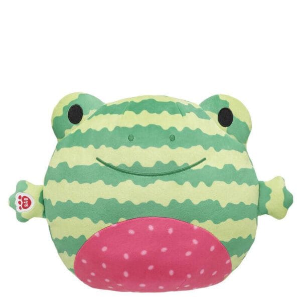 SKOOSHERZ™ Watermelon Frog Stuffed Animal - Build-A-Bear Workshop Australia