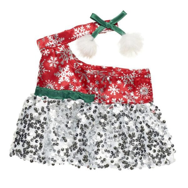 Sparkly Snowflake Dress - Build-A-Bear Workshop Australia