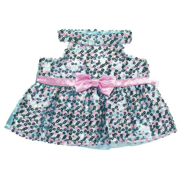 Turquoise Sequin Dress - Build-A-Bear Workshop Australia