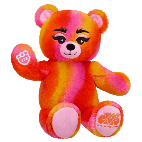 Vibe Out Bear by Jade Purple Brown - Build-A-Bear Workshop Australia