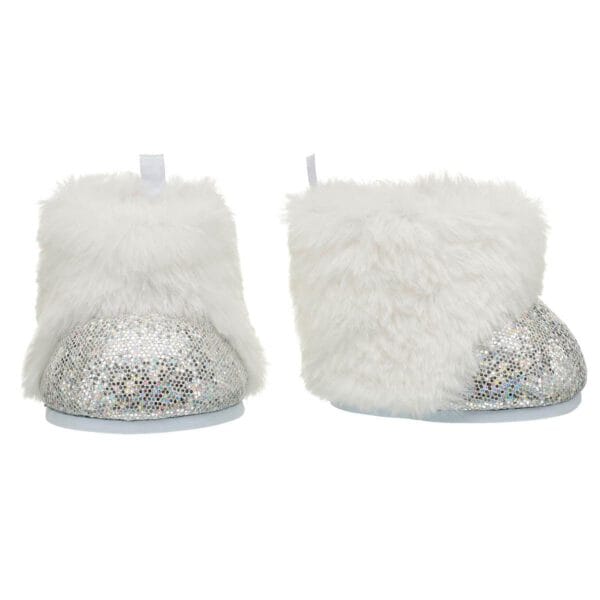 White Fur Boots - Build-A-Bear Workshop Australia