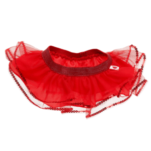 RED TUTU WITH SEQUIN