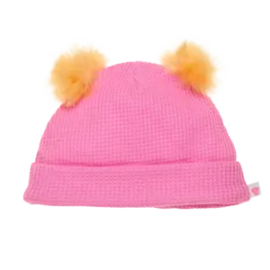 PNK WAFFLE BEANIE