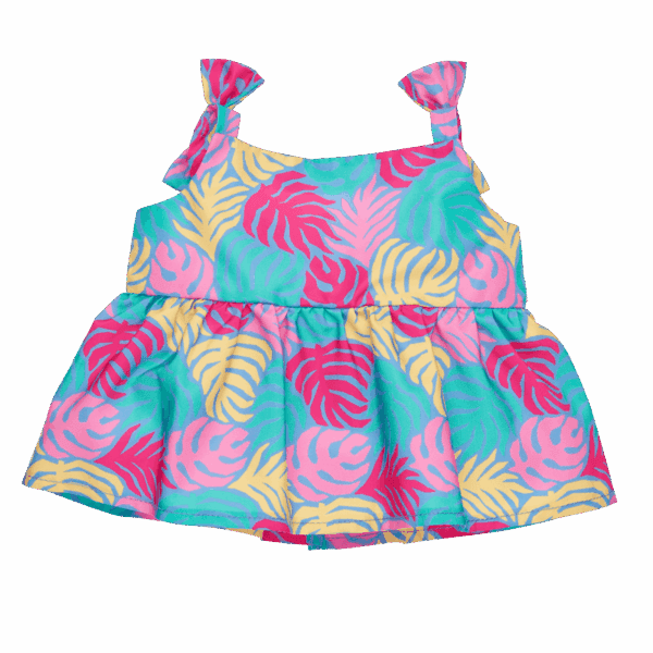 Tropical Palm Dress