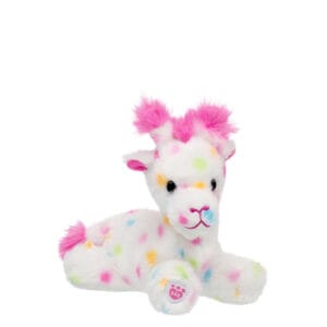 Build-A-Bear Mini Beans® White Frosted Animal Cookie Giraffe Stuffed Animal