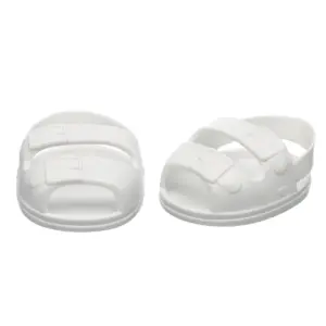 WHITE MOLDED SANDAL